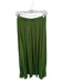 Zara Size XS/S Green Polyester Elastic Waist Crinkle Maxi Skirt Green / XS/S