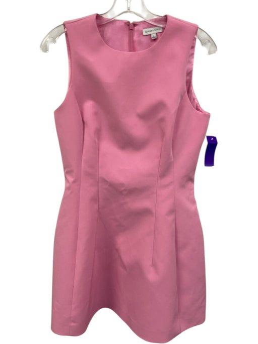 Gianni Bini Size S / 6 Bubblegum Pink Polyester Blend Sleeveless A-line Dress Bubblegum Pink / S / 6
