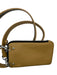 Bandolier Tan & black Leather Zip Close Crossbody Bag Tan & black / XS