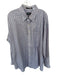 Dick Ferguson's Size XL Pink & Navy Print Cotton Grid Button Down Men's Shirt Pink & Navy Print / XL