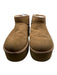 Ugg Shoe Size 8 Tan Suede Shearling Lined Platform Short Booties Tan / 8