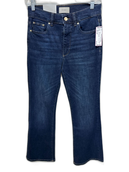 DL1961 Size 26 Dark Wash Cotton Blend Flare Hem Jeans Dark Wash / 26