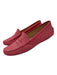 Tod's Shoe Size 36.5 Pink Leather Loafer Slip On Suede Round Toe Shoes Pink / 36.5