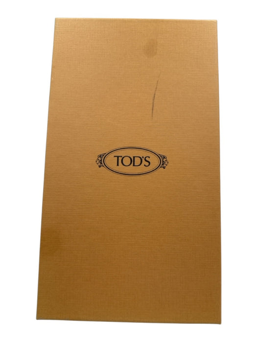 Tod's Shoe Size 36.5 Pink Leather Loafer Slip On Suede Round Toe Shoes Pink / 36.5