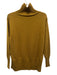 Eileen Fisher Size XS Mustard Yellow Wool Long Sleeve Turtle Neck Knit Sweater Mustard Yellow / XS