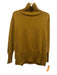 Eileen Fisher Size XS Mustard Yellow Wool Long Sleeve Turtle Neck Knit Sweater Mustard Yellow / XS