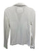 Nili Lotan Size S White Cotton V Neck Long Sleeve Button Front Patch Pocket Top White / S