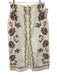 Marie Oliver Size 4 White & Multi Cotton Blend Floral Embroidered Skirt White & Multi / 4