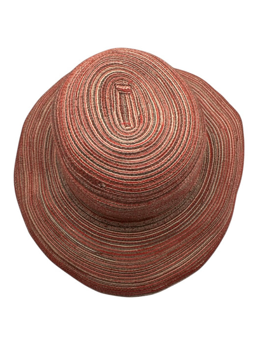 Wallaroo Red & Multi Textile Bucket Tie Stripe Hat Red & Multi / S