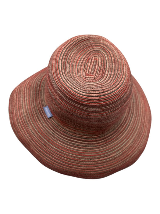 Wallaroo Red & Multi Textile Bucket Tie Stripe Hat Red & Multi / S