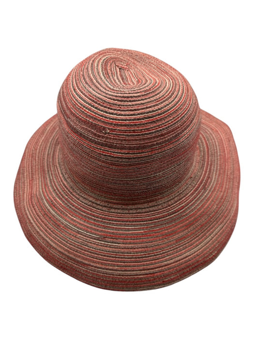 Wallaroo Red & Multi Textile Bucket Tie Stripe Hat Red & Multi / S