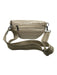 Think Royln Beige PU Leather Zip Close Fanny Pack Bag Beige / S