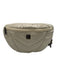 Think Royln Beige PU Leather Zip Close Fanny Pack Bag Beige / S