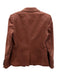 Veronica Beard Size 6 Red Cotton Blend Corduroy One Button Lapel Blazer Red / 6