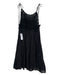 Cleobella Size 4 Black Organic Cotton Crochet Bodice Midi Spaghetti Strap Dress Black / 4