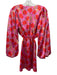 Show Me Your Mumu Size XS Red & Pink Polyester Cut Out Above Knee Dress Red & Pink / XS