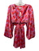 Show Me Your Mumu Size XS Red & Pink Polyester Cut Out Above Knee Dress Red & Pink / XS