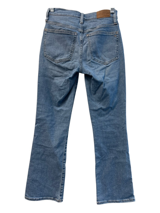 Madewell Size 24 Light Wash Denim Cotton Mid Rise Straight Leg Zip Fly Jeans Light Wash Denim / 24