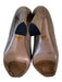 Prada Shoe Size 40 light brown Suede Hidden Platform Square Toe Pump Shoes light brown / 40