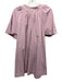Pomander Place Size S Dusty Pink Cotton 1/2 Flutter Sleeve V Neck Pocketed Dress Dusty Pink / S