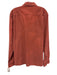 Faherty Size XL Red Cotton Blend Cordouroy Button Up Men's Long Sleeve Shirt Red / XL