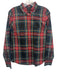 J Crew Size 8 Navy, Green, Red Cotton Long Sleeve Button Up Plaid Top Navy, Green, Red / 8