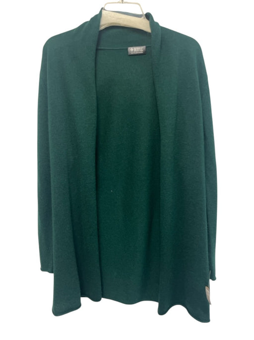 Beryll Size Est S Green Cashmere Long Sleeve Open Knit Sweater Green / Est S