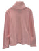 Dudley Stephens Size M Pink Polyester Long Sleeve Fleece Collar 1/2 Zip Jacket Pink / M