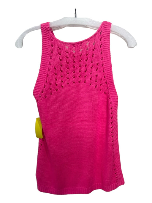 Lilly Pulitzer Size M Pink Acrylic Sleeveless Knit Top Pink / M