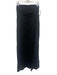 Dissh Size 4 Black Linen Strapless Smocked Back Flare Hem Midi Dress Black / 4