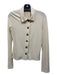 Reformation Size S Beige Polyester Button Front Knit Top Beige / S