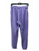 Set Active Size Small Lavendar Cotton Elastic Waist Solid Jogger Pants Lavendar / Small