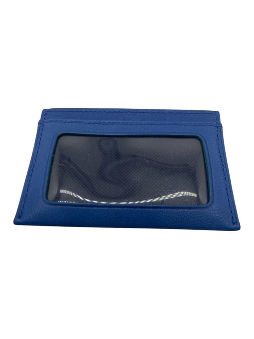 Tumi Blue Leather Cardholder Wallets Blue