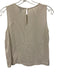 Eileen Fisher Size PS/XS Light Beige Silk Sleeveless Tank Elastic Waist Pant Set Light Beige / PS/XS
