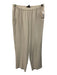 Eileen Fisher Size PS/XS Light Beige Silk Sleeveless Tank Elastic Waist Pant Set Light Beige / PS/XS