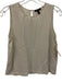 Eileen Fisher Size PS/XS Light Beige Silk Sleeveless Tank Elastic Waist Pant Set Light Beige / PS/XS