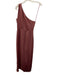 Favorite Daughter Size 4 Mauve Pink Polyester O ring detail Polka Dot Midi Dress Mauve Pink / 4