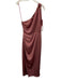 Favorite Daughter Size 4 Mauve Pink Polyester O ring detail Polka Dot Midi Dress Mauve Pink / 4
