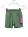 Set Active Size S Turquoise Green Nylon Blend High Rise Surplice bike Short Set Turquoise Green / S
