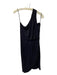 Marc By Marc Jacobs Size XS Black Bamboo Blend One Shoulder Side Zip Dress Black / XS