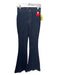 Spanx Size XS / One Size Dark Wash Polyester Blend High Rise Flare Jeans Dark Wash / XS / One Size