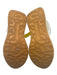 Alexander McQueen Shoe Size 38 Beige Leather & Mesh Platform Sneakers Beige / 38