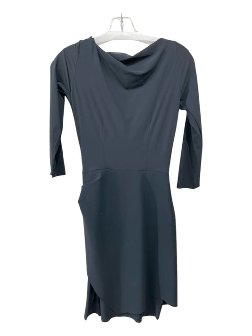 La Petite Robe Chiara Boni Size 6/42 Gray Polyamide Blend Surplice Dress Gray / 6/42