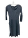 La Petite Robe Chiara Boni Size 6/42 Gray Polyamide Blend Surplice Dress Gray / 6/42