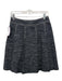 Escada Sport Size XS/34 Black & White Cotton & Acetate Crosshatching Skirt Black & White / XS/34