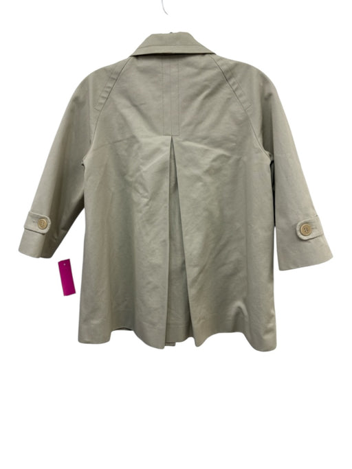 Chloe Size 38 Beige Viscose Long Sleeve Blazer pocket Jacket Beige / 38
