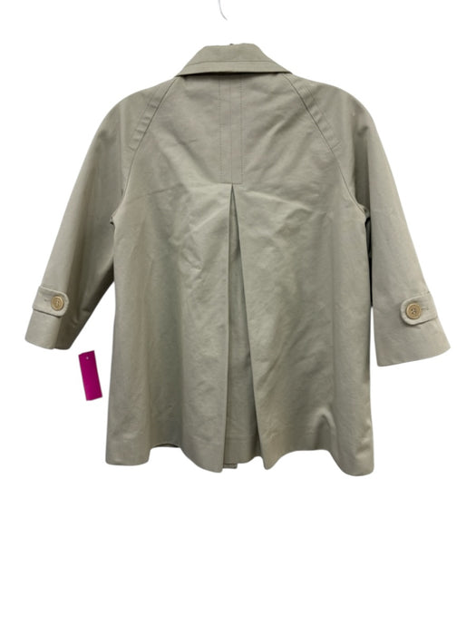 Chloe Size 38 Beige Viscose Long Sleeve Blazer pocket Jacket Beige / 38