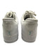 Nike Shoe Size 7.5 White & Green Leather Upper Lace Up Low Top Sneakers White & Green / 7.5