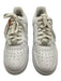 Nike Shoe Size 7.5 White & Green Leather Upper Lace Up Low Top Sneakers White & Green / 7.5