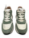 Voile Blanche Shoe Size 38 White, Green, Brown Suede Synthetic Lace Up Sneakers White, Green, Brown / 38